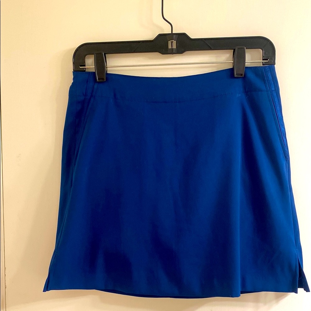Lady Hagen Blue Mini Skirt for Casual Wear